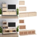 Pikkukuva 1 / 11: TV-tasot 4 kpl täysi mänty - TV-taso - TV-tasot - Home & Living