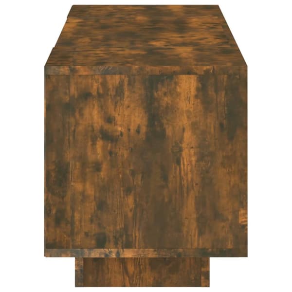 TV-taso LED-valoilla savutammi 160x35x40 cm - TV-taso - TV-tasot - Home & Living