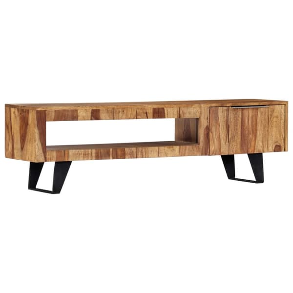 Tv-skab 140 x 30 x 40 cm massivt sheeshamtræ - Tv-skab - Tv-skabe - Home & Living