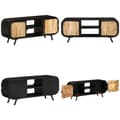 Pikkukuva 1 / 11: TV-taso 110x30x45 cm karkea mangopuu - TV-taso - TV-tasot - Home & Living