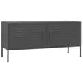Miniatyrbillede 3 af 11: Tv-skab 105x35x50 cm stål Antracitgrå - Tv-skab - Tv-skabe - Home & Living