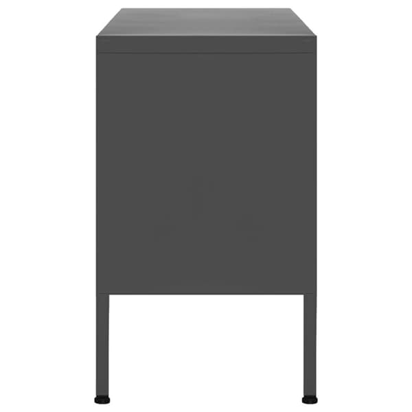 Tv-skab 105x35x50 cm stål Antracitgrå - Tv-skab - Tv-skabe - Home & Living