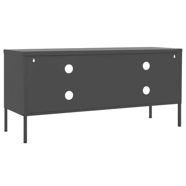 Tv-skab 105x35x50 cm stål Antracitgrå - Tv-skab - Tv-skabe - Home & Living