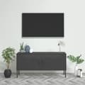 Miniatyrbillede 2 af 11: Tv-skab 105x35x50 cm stål Antracitgrå - Tv-skab - Tv-skabe - Home & Living
