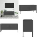 Miniatyrbillede 1 af 11: Tv-skab 105x35x50 cm stål Antracitgrå - Tv-skab - Tv-skabe - Home & Living
