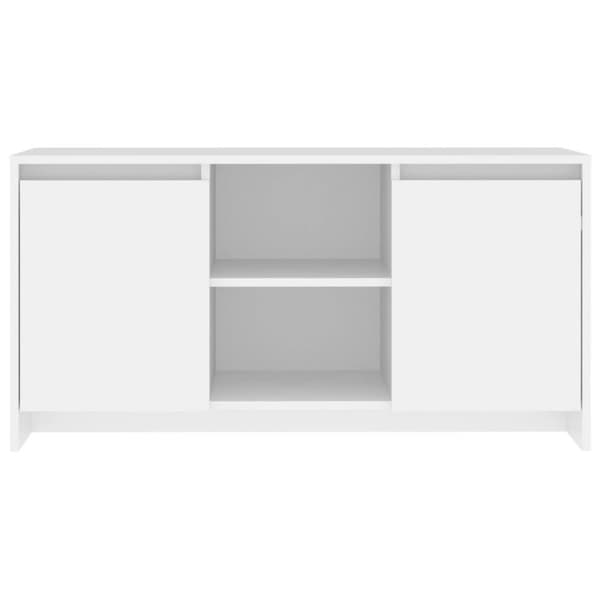 TV-bänk vit 102x37,5x52,5 cm spånskiva - TV-skåp - TV-bänk - Home & Living