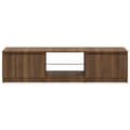 Pikkukuva 11 / 11: TV-taso LED-valoilla ruskea tammi 140x40x35,5 cm - TV-taso - TV-taso - Home & Living