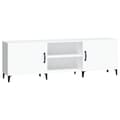 Miniatyrbillede 3 af 10: Tv-bord 150x30x50 cm konstrueret træ hvid - Tv-skab - Tv-skabe - Home & Living