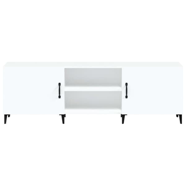 Tv-bord 150x30x50 cm konstrueret træ hvid - Tv-skab - Tv-skabe - Home & Living