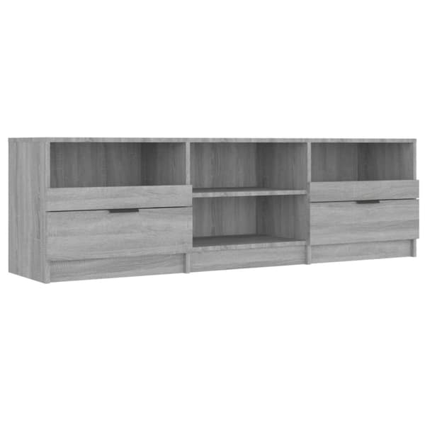 Tv-bänk grå sonoma 150x33,5x45 cm konstruerat trä - Tv-bänk - Tv-bänkar - Home & Living