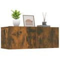 Miniatyrbillede 5 af 11: Tv-skabe 2 stk. 80x30x30 cm konstrueret træ røget egetræ - Tv-skab - Tv-skabe - Home & Living