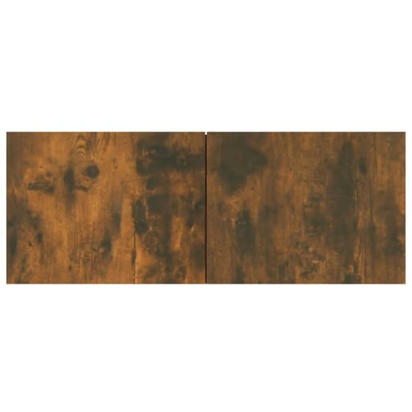 Tv-skabe 2 stk. 80x30x30 cm konstrueret træ røget egetræ - Tv-skab - Tv-skabe - Home & Living