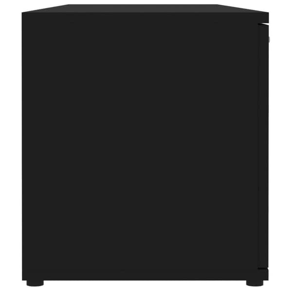 Tv-bord 120x34x37 cm konstrueret træ sort - Tv-skab - Tv-skabe - Home & Living