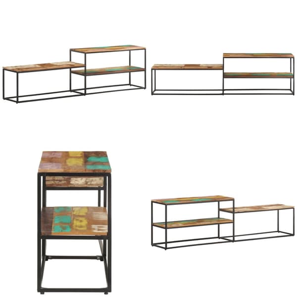Tv-skab 180x30x50 cm massivt genbrugstræ - Tv-skab - Tv-skabe - Home & Living