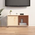 Miniatyrbillede 8 af 11: Tv-bord 74x35x44 cm massivt fyrretræ - Tv-bord - Tv-borde - Home & Living