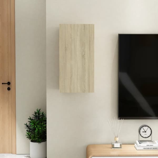 TV-skåp sonoma-ek 30,5x30x60 cm konstruerat trä - TV-skåp - Väggskåp - Home & Living