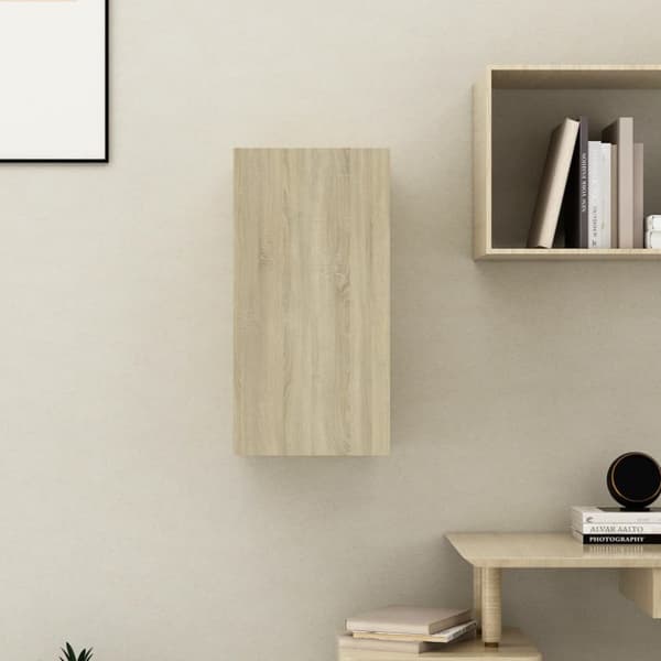 TV-skåp sonoma-ek 30,5x30x60 cm konstruerat trä - TV-skåp - Väggskåp - Home & Living