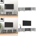 Pikkukuva 1 / 11: TV-taso betoninharmaa 180x31,5x40 cm tekninen puu - TV-taso - TV-taso - Home & Living