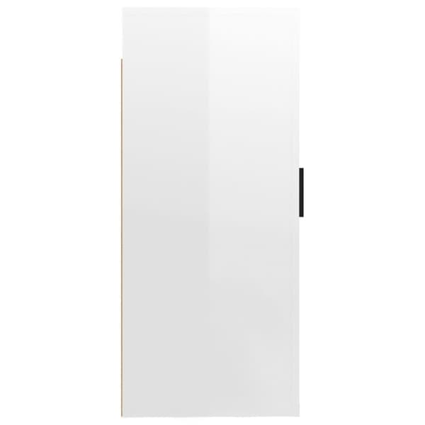 Væghængt tv-skab 40x34,5x80 cm hvid højglans - Væghængt Tv-skab - Væghængte Tv-skabe - Home & Living
