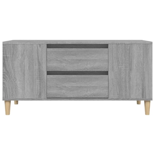 Tv-bänk grå sonoma 102x44,5x50 cm konstruerat trä - TV-bänk - TV-bänkar - Home & Living