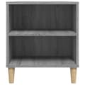 Miniatyrbild 9 av 11: Tv-bänk grå sonoma 102x44,5x50 cm konstruerat trä - TV-bänk - TV-bänkar - Home & Living