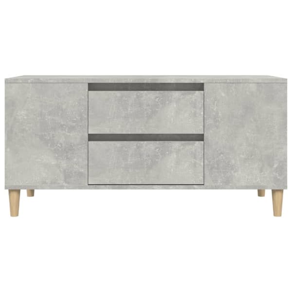 Tv-bord 102x44,5x50 cm konstrueret træ betongrå - Tv-skab - Tv-skabe - Home & Living