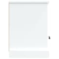 Miniatyrbillede 9 af 11: Tv-bord 100x35x50 cm konstrueret træ hvid - Tv-skab - Tv-skabe - Home & Living