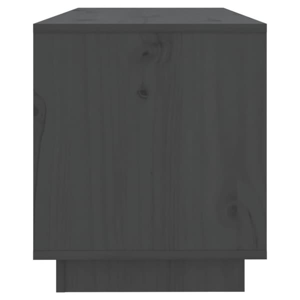 Tv-bänk grå 74x34x40 cm massiv furu - TV-bänk - TV-bänkar. TV-skåp - Home & Living