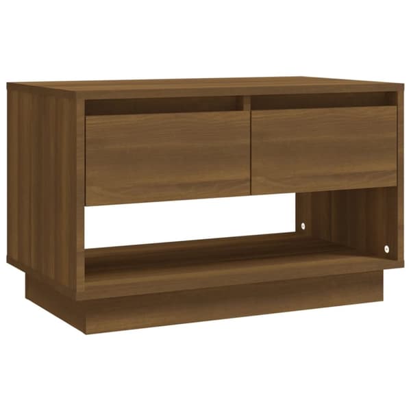 Tv-bord 70x41x44 cm konstrueret træ brun egetræsfarve - Tv-bord - Tv-borde - Home & Living