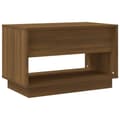 Miniatyrbillede 7 af 10: Tv-bord 70x41x44 cm konstrueret træ brun egetræsfarve - Tv-bord - Tv-borde - Home & Living