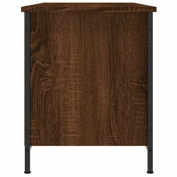 Tv-bänk brun ek 100x40x50 cm konstruerat trä - TV-bänk - TV-bänkar - Home & Living