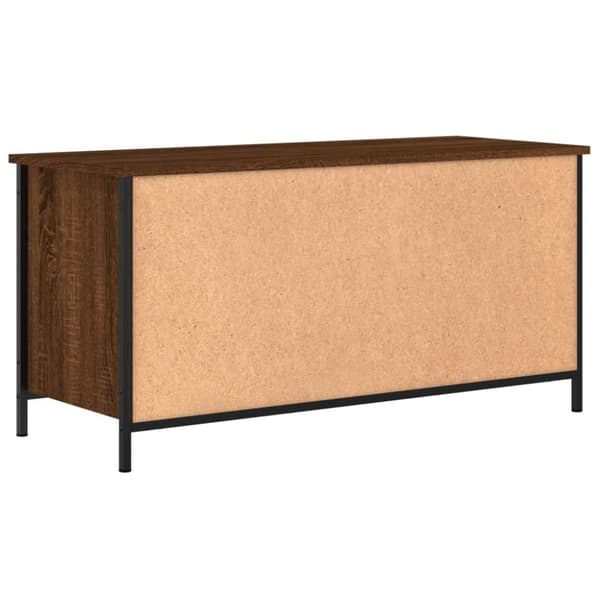 Tv-bänk brun ek 100x40x50 cm konstruerat trä - TV-bänk - TV-bänkar - Home & Living