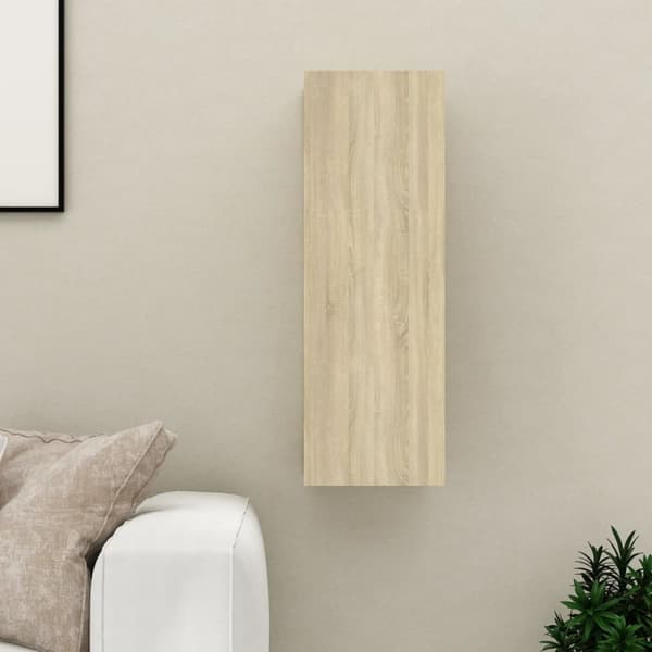 TV-skåp sonoma-ek 30,5x30x90 cm konstruerat trä - TV-skåp - Väggskåp - Home & Living