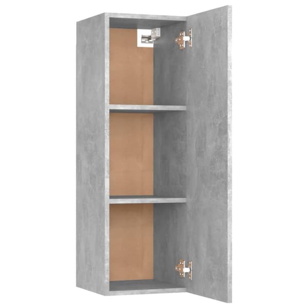 Tv-bord 30,5x30x90 cm konstrueret træ betongrå - Tv-bord - Tv-borde - Home & Living