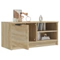 Miniatyrbillede 5 af 10: Tv-bord 80x35x36,5 cm konstrueret træ sonoma-eg - Tv-bord - Tv-borde - Home & Living