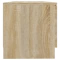 Miniatyrbillede 8 af 10: Tv-bord 80x35x36,5 cm konstrueret træ sonoma-eg - Tv-bord - Tv-borde - Home & Living