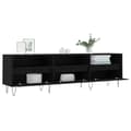 Miniatyrbillede 5 af 11: Tv-bord 150x30x44,5 cm konstrueret træ sort - Tv-bord - Tv-borde - Home & Living