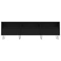 Miniatyrbillede 6 af 11: Tv-bord 150x30x44,5 cm konstrueret træ sort - Tv-bord - Tv-borde - Home & Living