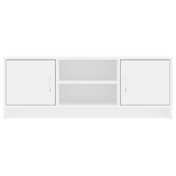Tv-bänk vit 102x30x37,5 cm konstruerat trä - TV-bänk - TV-bänkar - Home & Living