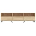 Miniatyrbillede 6 af 11: Tv-bord 150x30x44,5 cm konstrueret træ sonoma-eg - Tv-bord - Tv-borde - Home & Living