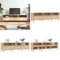 Miniatyrbillede 1 af 11: Tv-bord 150x30x44,5 cm konstrueret træ sonoma-eg - Tv-bord - Tv-borde - Home & Living