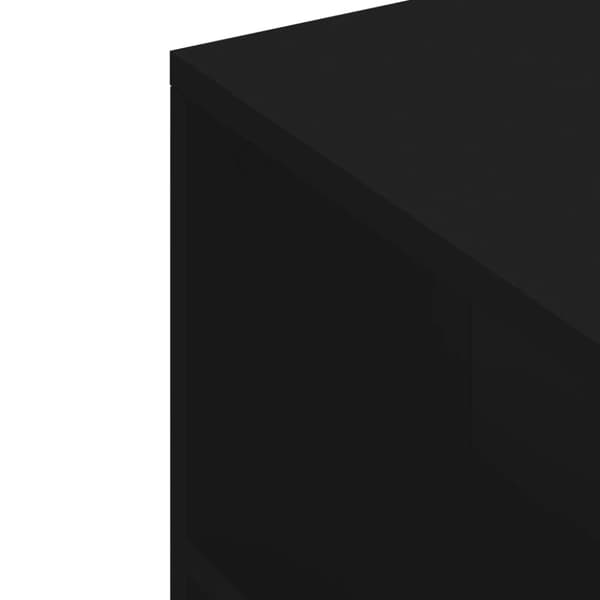 Tv-bord 102x34,5x43 cm konstrueret træ sort - Tv-skab - Tv-skabe - Home & Living