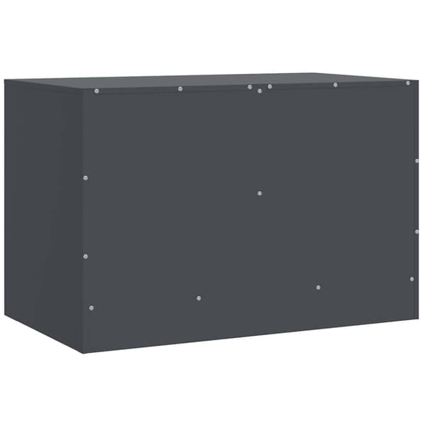 vidaXL tv-borde 2 stk. 67x39x44 cm stål antracitgrå