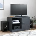 Miniatyrbilde 4 av 11: vidaXL TV-benk antrasitt 67x39x44 cm stål