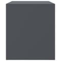 Miniatyrbilde 9 av 11: vidaXL TV-benk antrasitt 67x39x44 cm stål