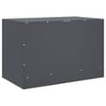Miniatyrbilde 10 av 11: vidaXL TV-benk antrasitt 67x39x44 cm stål