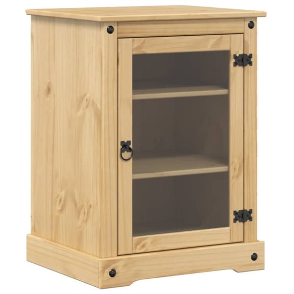 vidaXL HiFi-skåp Corona 60x50x82 cm massiv furu