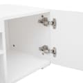 Miniatyrbild 10 av 11: 240cm TV-bänk med variabel LED - modern stil - Vit