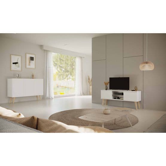 Toronto - Tv Bänk 120 Cm Vit