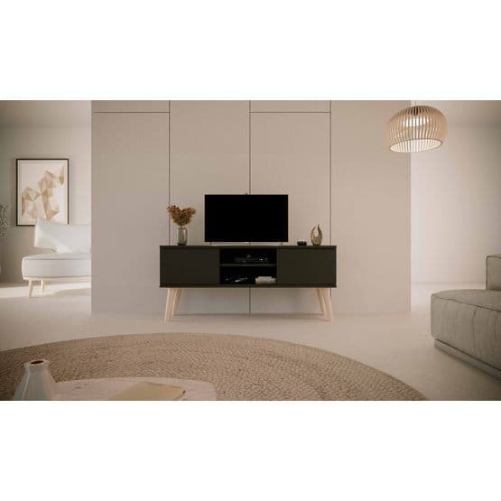 Toronto - Tv-bænk 120 Cm Sort
